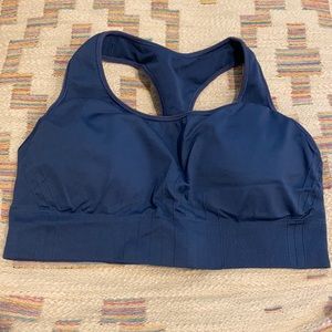 Sports bra- blue- size L